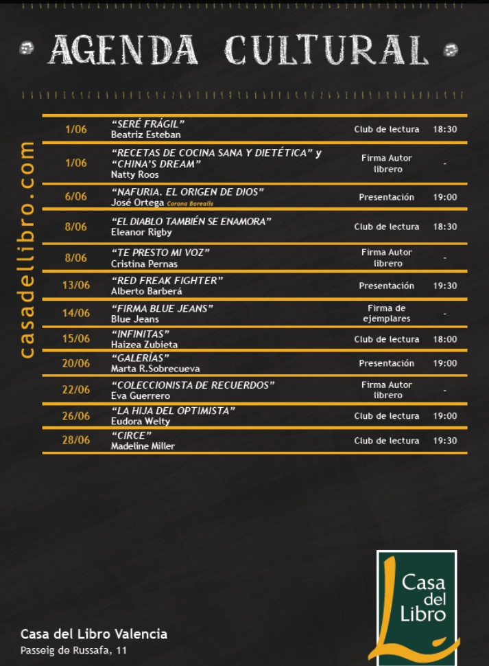 Eventos en Junio en Valencia