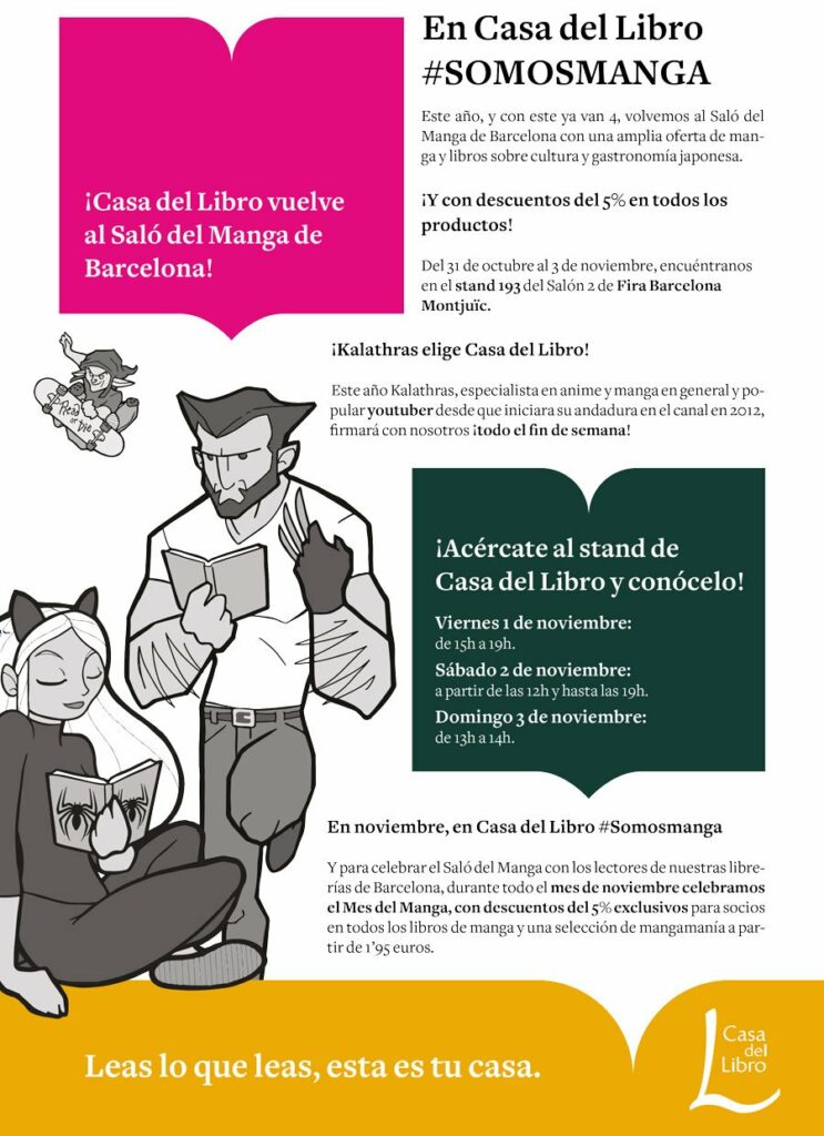 En Casa del Libro #SOMOSMANGA