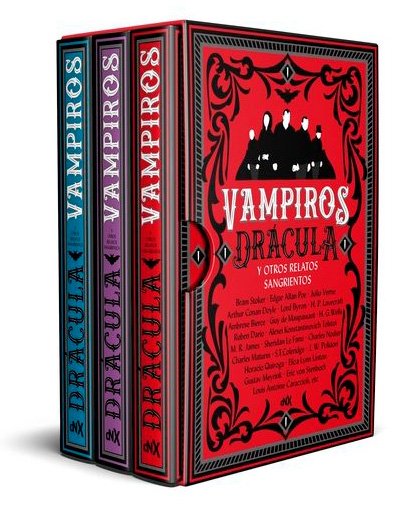 VAMPIROS: DRÁCULA Y OTROS RELATOS SANGRIENTOS (ESTUCHE)